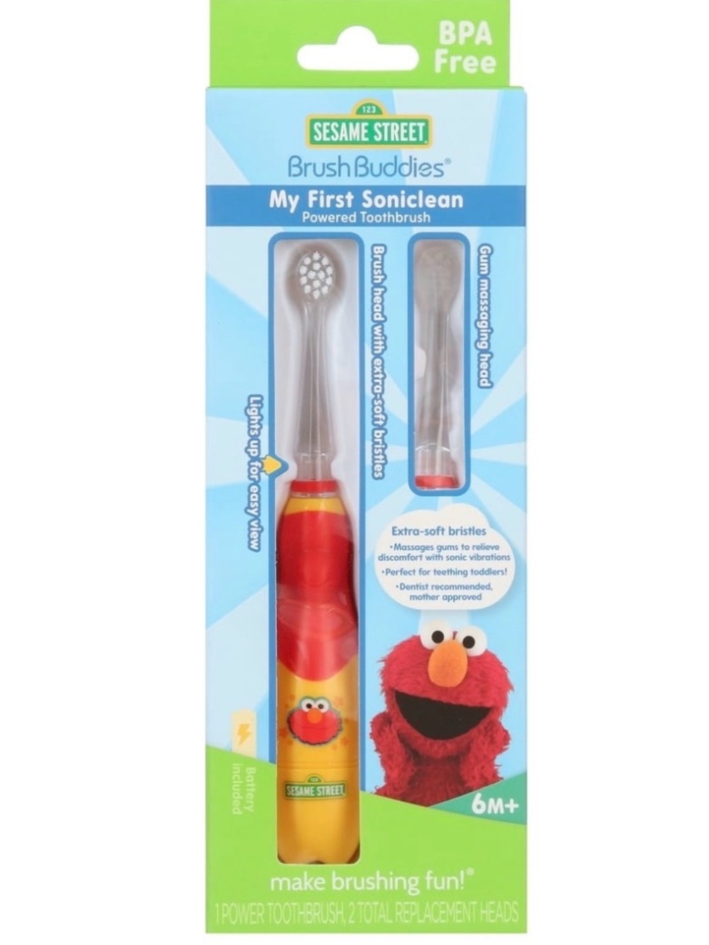Sesame Street Elmo Powered Toothbrush